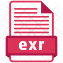 Exr File Formats Icon