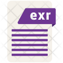 Exr Format File Icon