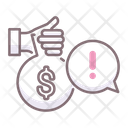 Extortion Money Robbey Icon