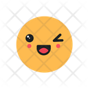 Eye Blink Emoji Emoticons Icon