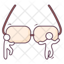 Glasses Eye Glasses Vintage Eyewear Icon