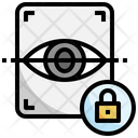 Eye Scan Lock Icon