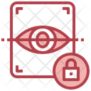 Eye Scan Lock Icon