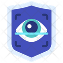 Eye Scan Shield Icon