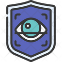 Eye Scan Shield Icon