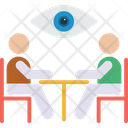 Eye Security Business Meeting Meeting Icon