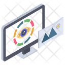Eye Tap Augmented Reality Virtual Reality Icon