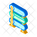 Rack Fabrics Isometric Icon