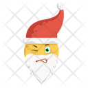 Face Santa Christmas Icon