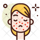 Face Allergy Face Infection Face Pimples Icon
