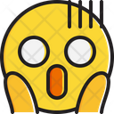 Face Screaming In Fear Icon
