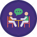 Face To Face Talk  Icon