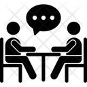 Face To Face Talk  Icon