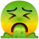 Face Vomiting Emoji Emotion Icon