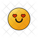 Face With Love Eyes Icon