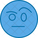 Face With Raised Eyebrow Emoji Eyebrow Icon