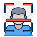 Facial Recognition  Icon
