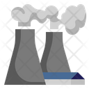 Factory Gas Emissions Icon