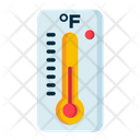 Fahrenheit Thermometer Temperature Icon