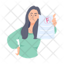 Fail Student  Icon