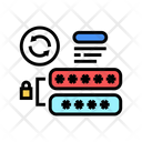 Failed Password Color Icon