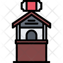 Fair Ticketing Office Ticket Booth Ticket Counter Icon