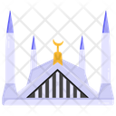 Holy Place Faisal Mosque Religious Building Icon