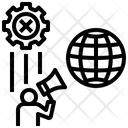 Fake manipulation Icon