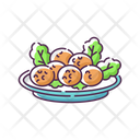 Falafel Food Ball Icon