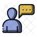 Falar Falar Comunicar Ícone