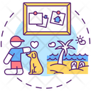 Family dreams collage  Icon