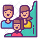 Family Hiker Icon