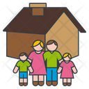 Family House Children Icon