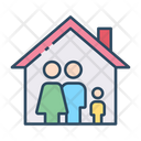 Family House Tenant Rent Icon
