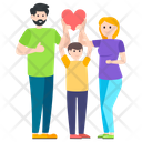 Family Love Happy Family Motherhood Icon