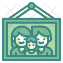 Family Photo Frame Icon