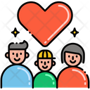 Family Reunion Generation Together Icon