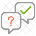 Answer Chat Faq Icon