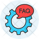 FAQ Gear Icon