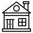 Farmhouse Barn Farmstead Icon