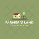 Farmhouse Trademark Farmhouse Insignia Farmhouse Logo Icon