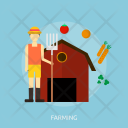 Farming Holiday Recreation Icon