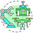 Farming Robotization Icon