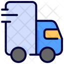 Fast Car Delivery Icon
