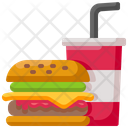 Fast Food Hamburger Icon