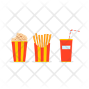 Fast Food Juck Food French Fires Icon