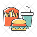 Fast Food Addiction Icon