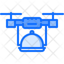 Drone Cloche Food Icon
