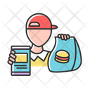 Fast Food Delivery Icon