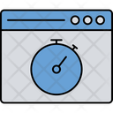 Stopwatch Timer Fast Response Icon